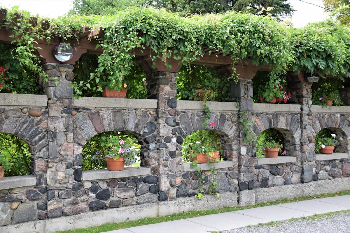 Sloped Block Retaining Wall